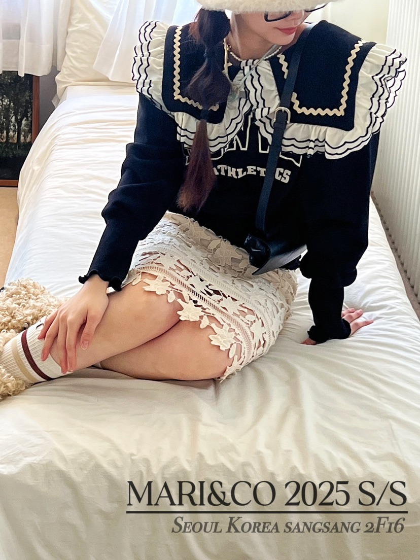 MARI CO東大門代購女裝新款真品推薦熱賣人氣25春夏休閑衛衣ARANCIA衛衣