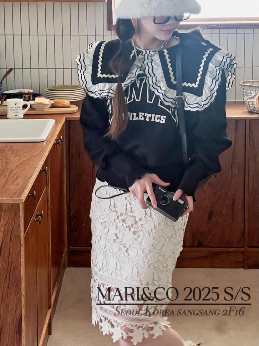 MARI CO東大門代購女裝新款真品推薦熱賣人氣25春夏休閑衛衣ARANCIA衛衣