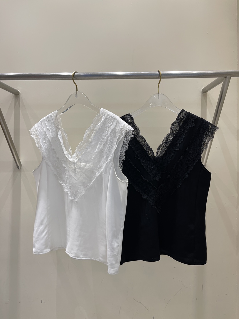 81 MARKET-L韓國代購女裝新款職業休閑人氣25春夏吊帶背心蕾絲81 MARKET-L吊帶/背心