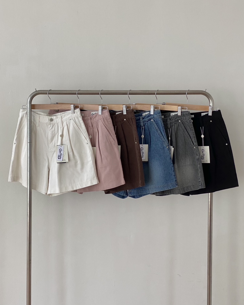 WALNUT/TAEJOON東大門實拍女士新品職業時尚人氣休閑25春夏短褲Walunt/TAEJOON短褲