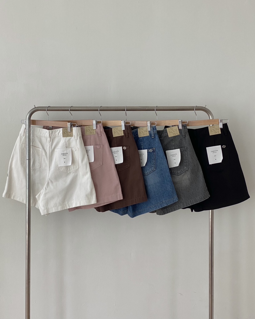 WALNUT/TAEJOON東大門實拍女士新品職業時尚人氣休閑25春夏短褲Walunt/TAEJOON短褲