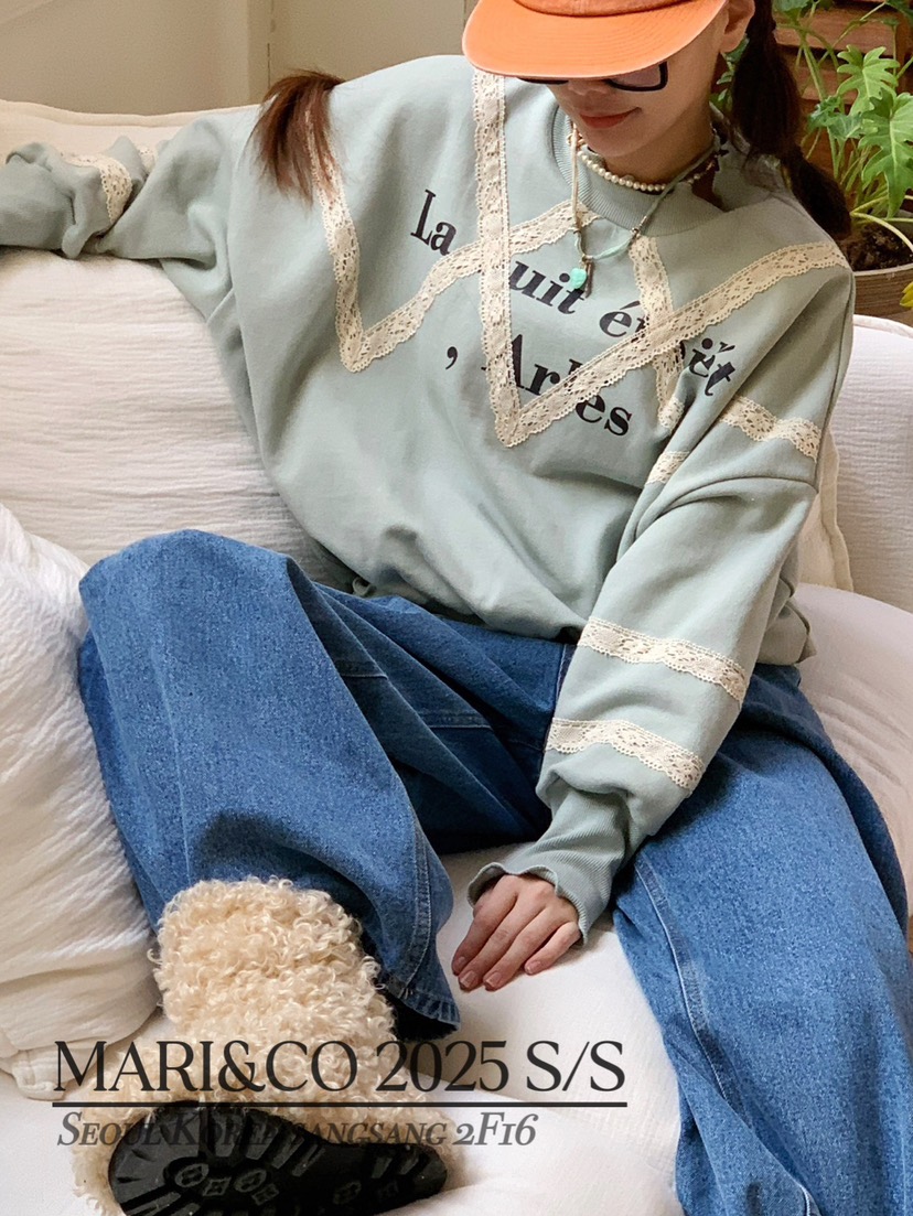 MARI CO東大門代購女裝新款時尚人氣推薦25春夏真品熱賣衛衣ARANCIA衛衣