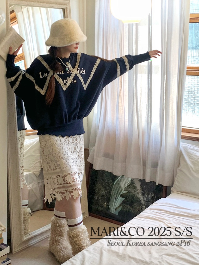 MARI CO東大門代購女裝新款時尚人氣推薦25春夏真品熱賣衛衣ARANCIA衛衣