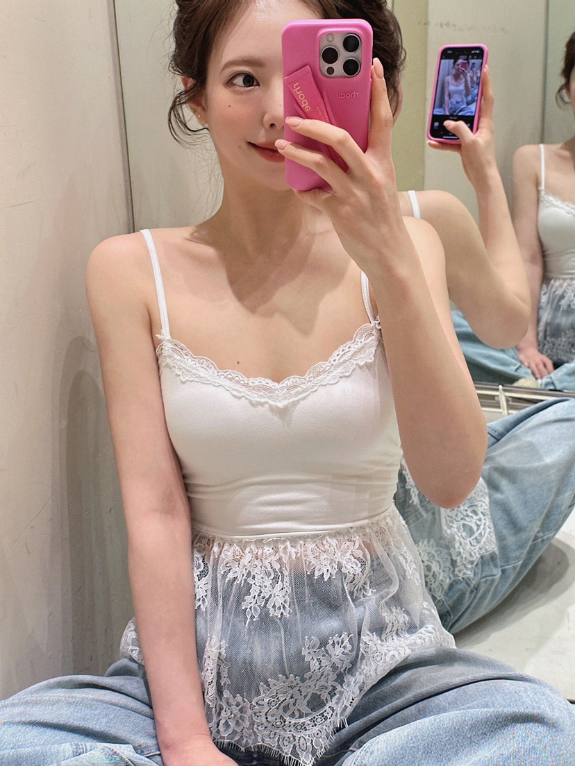 81 MARKET-L韓國代購女裝新款熱賣真品職業25春夏吊帶背心81 MARKET-L吊帶/背心