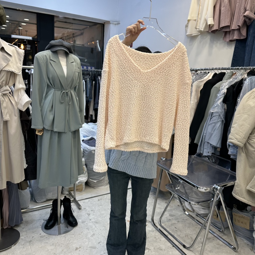 MARIGOLD韓國直郵女士新品熱賣人氣休閑真品職業推薦長袖T恤MARIGOLD長袖T恤