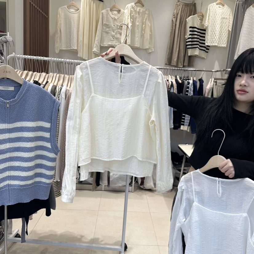 J&amp;C東大門代購女士新款熱賣人氣時尚推薦職業真品套裝J&C/J.BLANC套裝