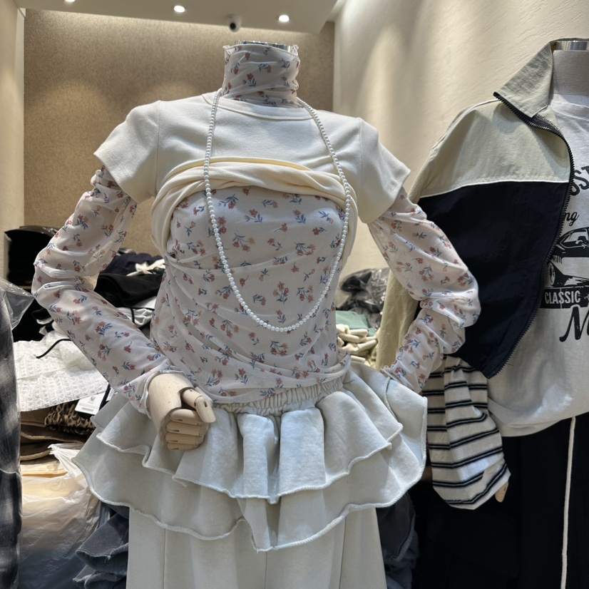 HEIL東大門代購女裝新品職業25春夏推薦熱賣真品休閑長袖T恤HEIL長袖T恤圖色2