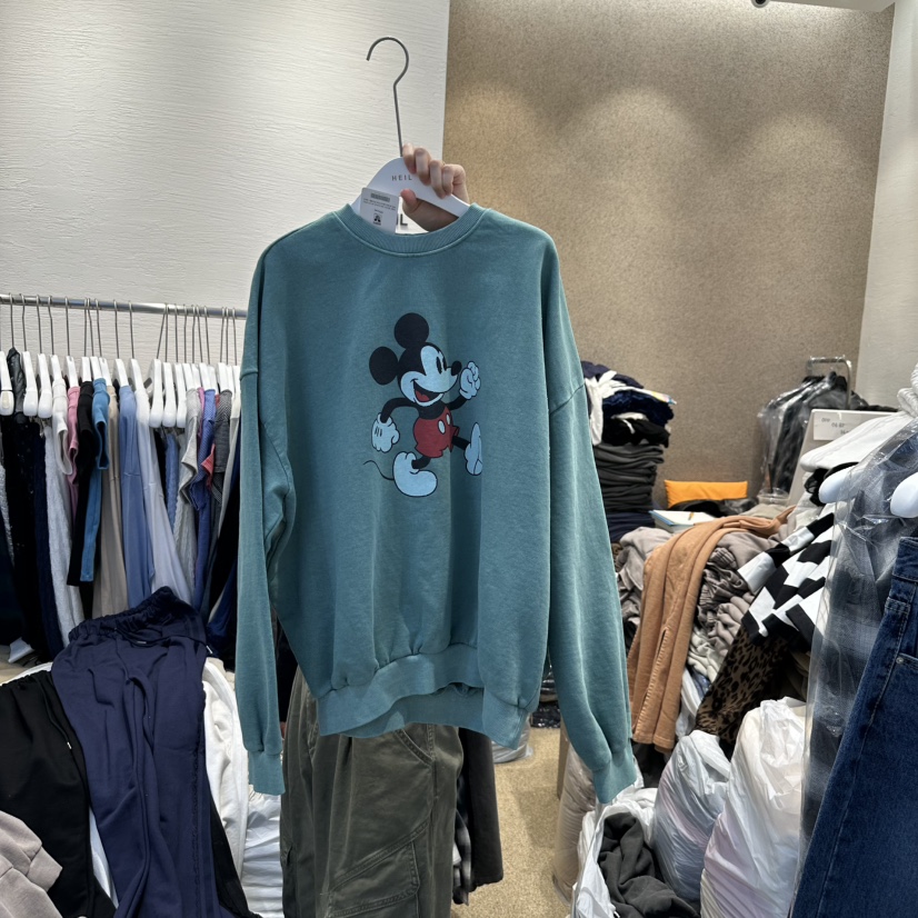 HEIL韓國代購女裝新品職業真品人氣推薦時尚熱賣25春夏衛衣HEIL衛衣圖色1