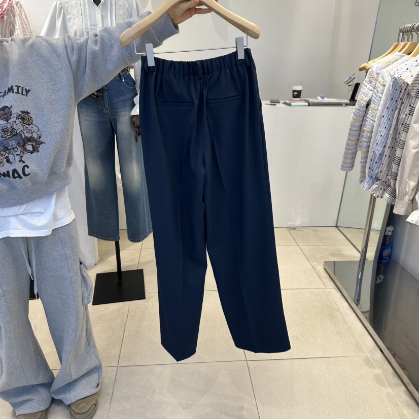 2nd B-S東大門實拍女士新品推薦時尚人氣真品休閑褲直筒褲2nd B-S休閑褲