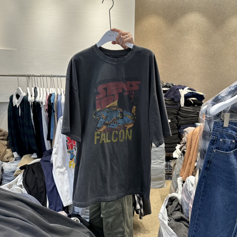 HEIL東大門代購女士新品人氣熱賣25春夏時尚真品休閑推薦T恤HEILT恤圖色2
