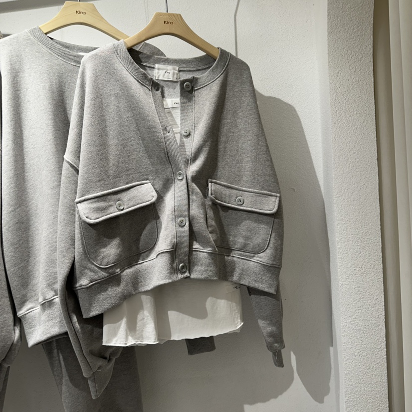 IN KIRA東大門代購女裝新品時尚休閑真品25春夏人氣職業衛衣IN KIRA衛衣
