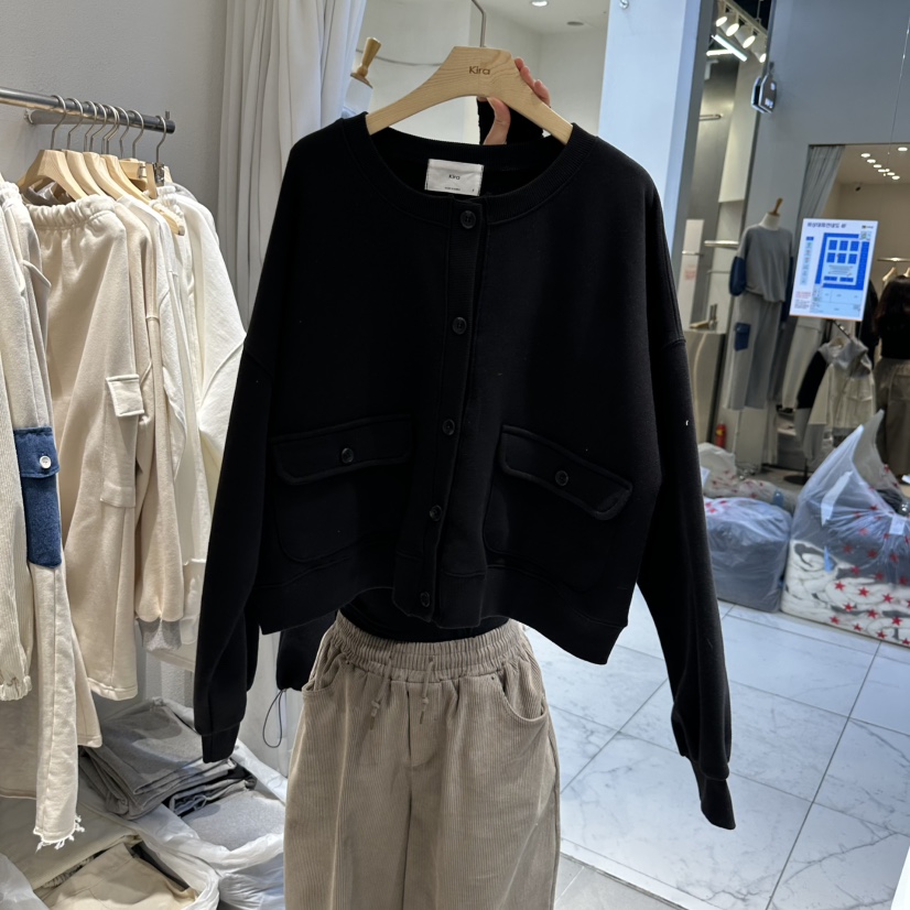 IN KIRA東大門代購女裝新品時尚休閑真品25春夏人氣職業衛衣IN KIRA衛衣圖色2