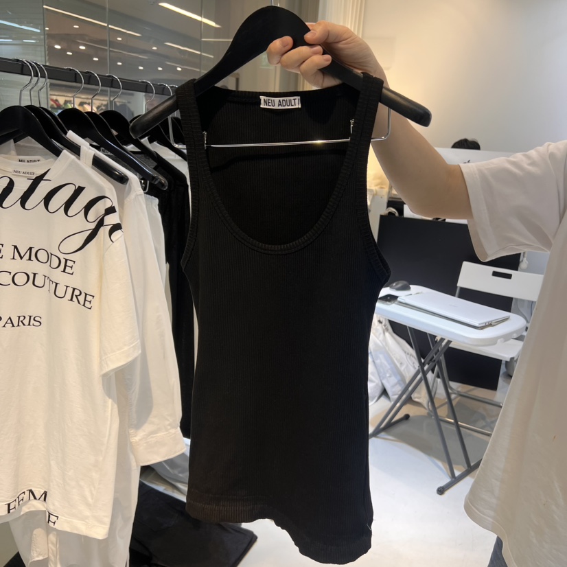 NEU ADULT韓國直郵㊣女裝新品職業推薦休閑時尚人氣吊帶背心NEU ADULT吊帶/背心