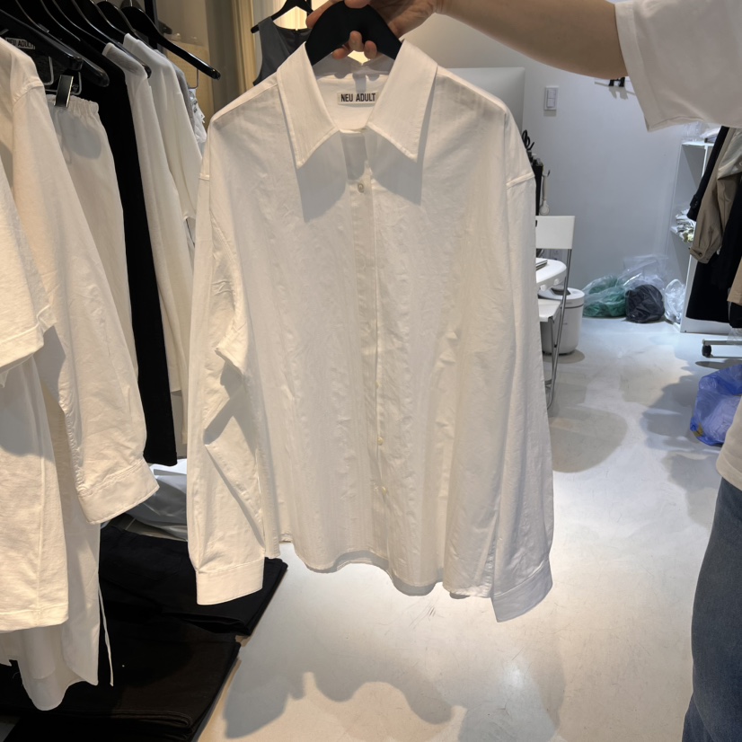 NEU ADULT韓國直郵㊣東大門實拍女裝新款人氣職業襯衫蕾絲衫NEU ADULT襯衫/蕾絲衫圖色2
