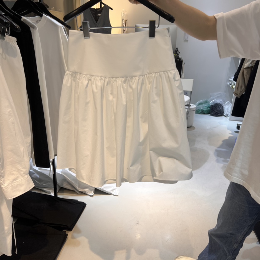 NEU ADULT韓國直郵㊣東大門實拍女裝新品職業熱賣25春夏短裙NEU ADULT短裙