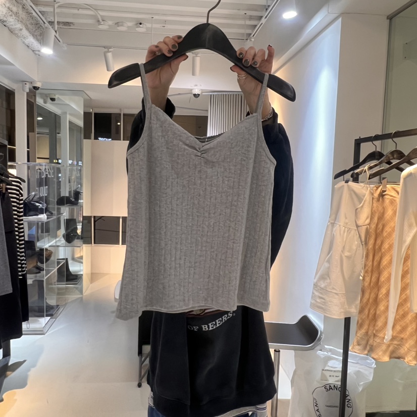 PLAT BASE韓國直郵㊣女裝新品職業熱賣推薦人氣時尚吊帶背心PLAT BASE吊帶/背心