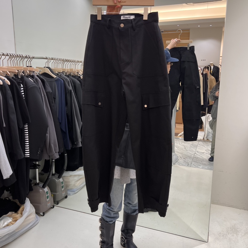 FLAUNT韓國直郵㊣東大門實拍女裝新款人氣熱賣時尚休閑休閑褲FLAUNT休閑褲圖色2