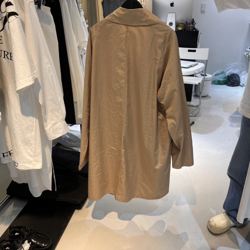 NEU ADULT韓國直郵㊣東大門實拍女裝新款推薦人氣長款風衣NEU ADULT長款風衣