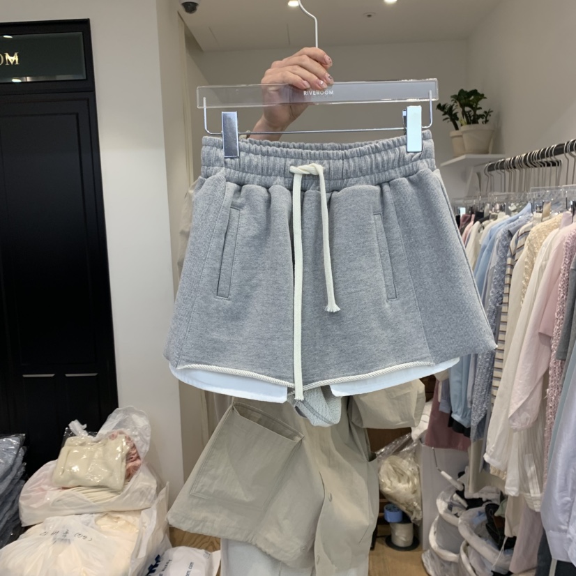RIVEROOM韓國直郵㊣東大門實拍女裝新款熱賣職業推薦時尚短褲RIVEROOM短褲圖色1