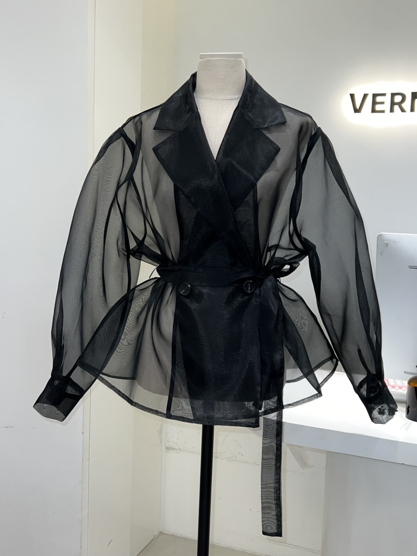 VERNI東大門直郵女士新品熱賣25春夏人氣時尚推薦夾克含腰帶VERNI夾克