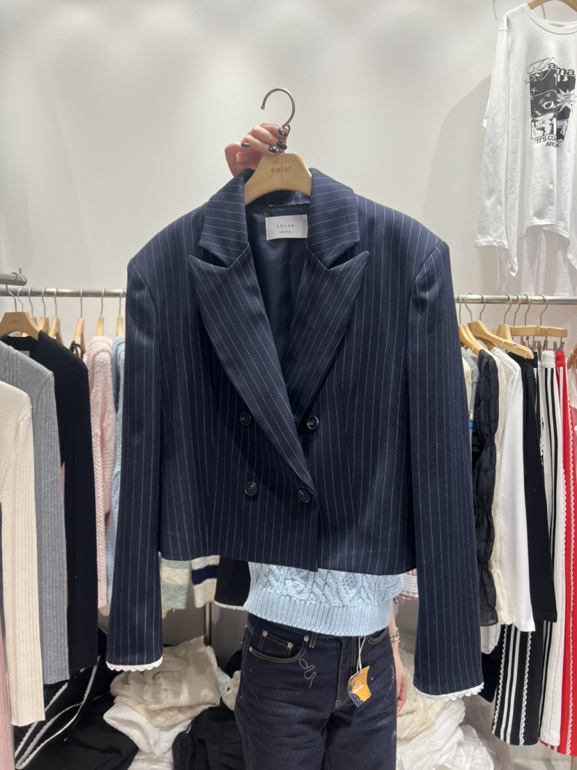 SOLAR東大門代購女裝新品時尚休閑真品人氣熱賣職業推薦夾克SOLAR夾克圖色1