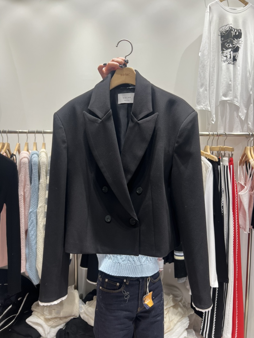 SOLAR東大門代購女裝新品時尚休閑真品人氣熱賣職業推薦夾克SOLAR夾克圖色2