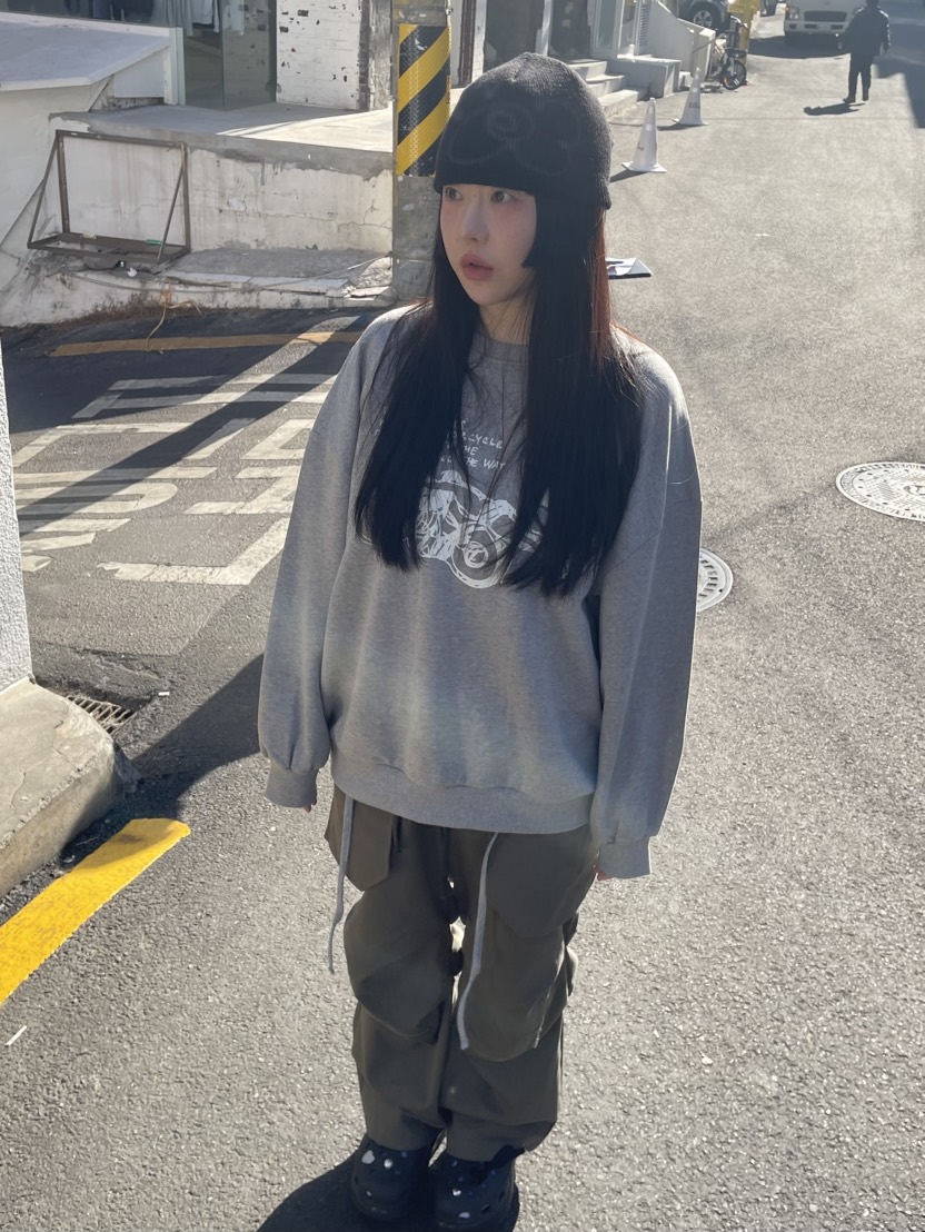 LUMEN-P韓國直郵女士新款真品25春夏時尚人氣推薦職業衛衣LUMEN-P衛衣