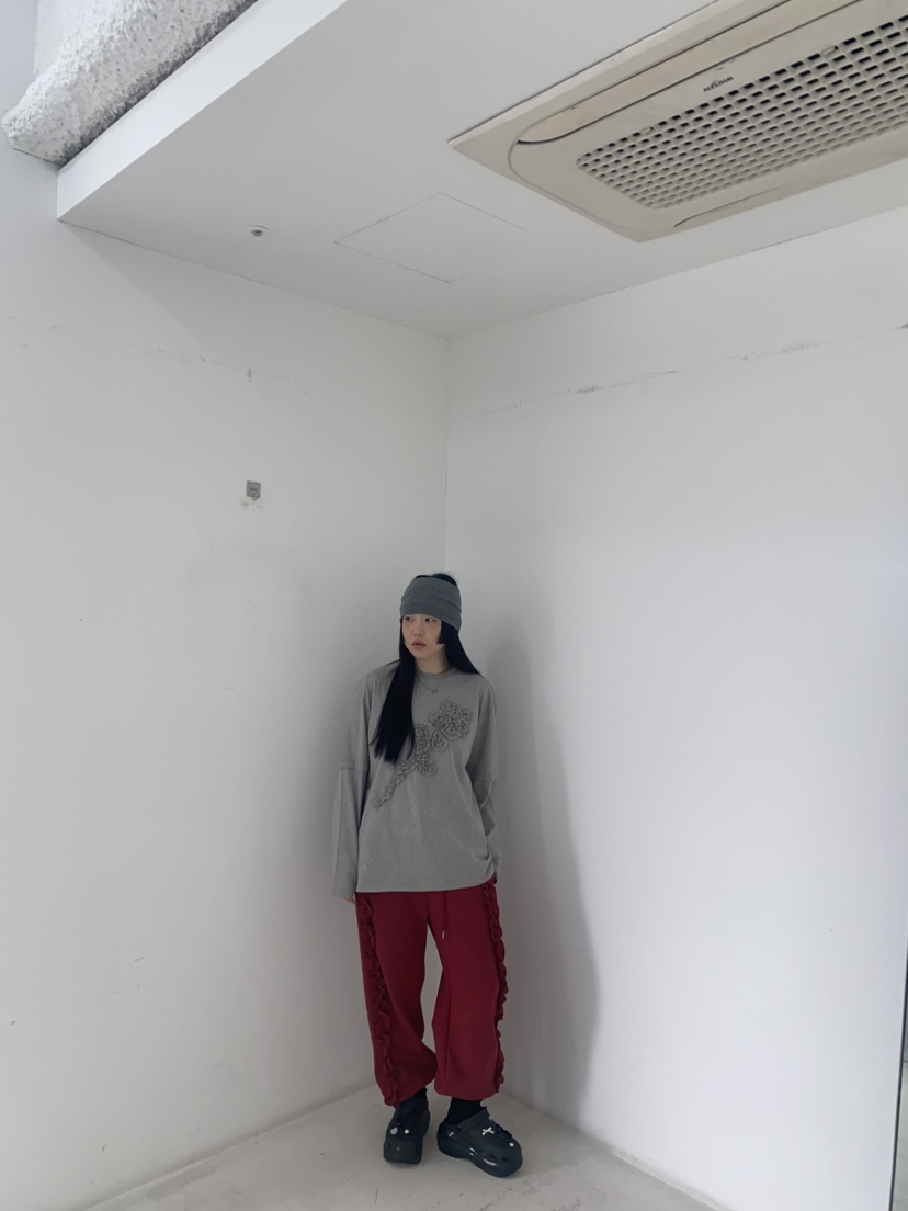 LUMEN-P韓國代購女士新品25春夏休閑職業時尚真品熱賣休閑褲LUMEN-P休閑褲