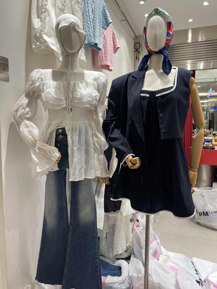 SOLAR東大門直郵女士新品時尚熱賣職業人氣25春夏襯衫蕾絲衫SOLAR襯衫/蕾絲衫