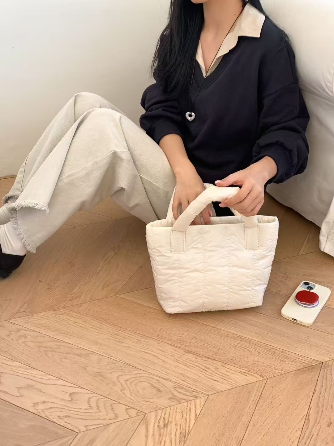 ORANGE-오렌지-OT韓國代購女裝新款25春夏推薦時尚手提包ORANGE手提包