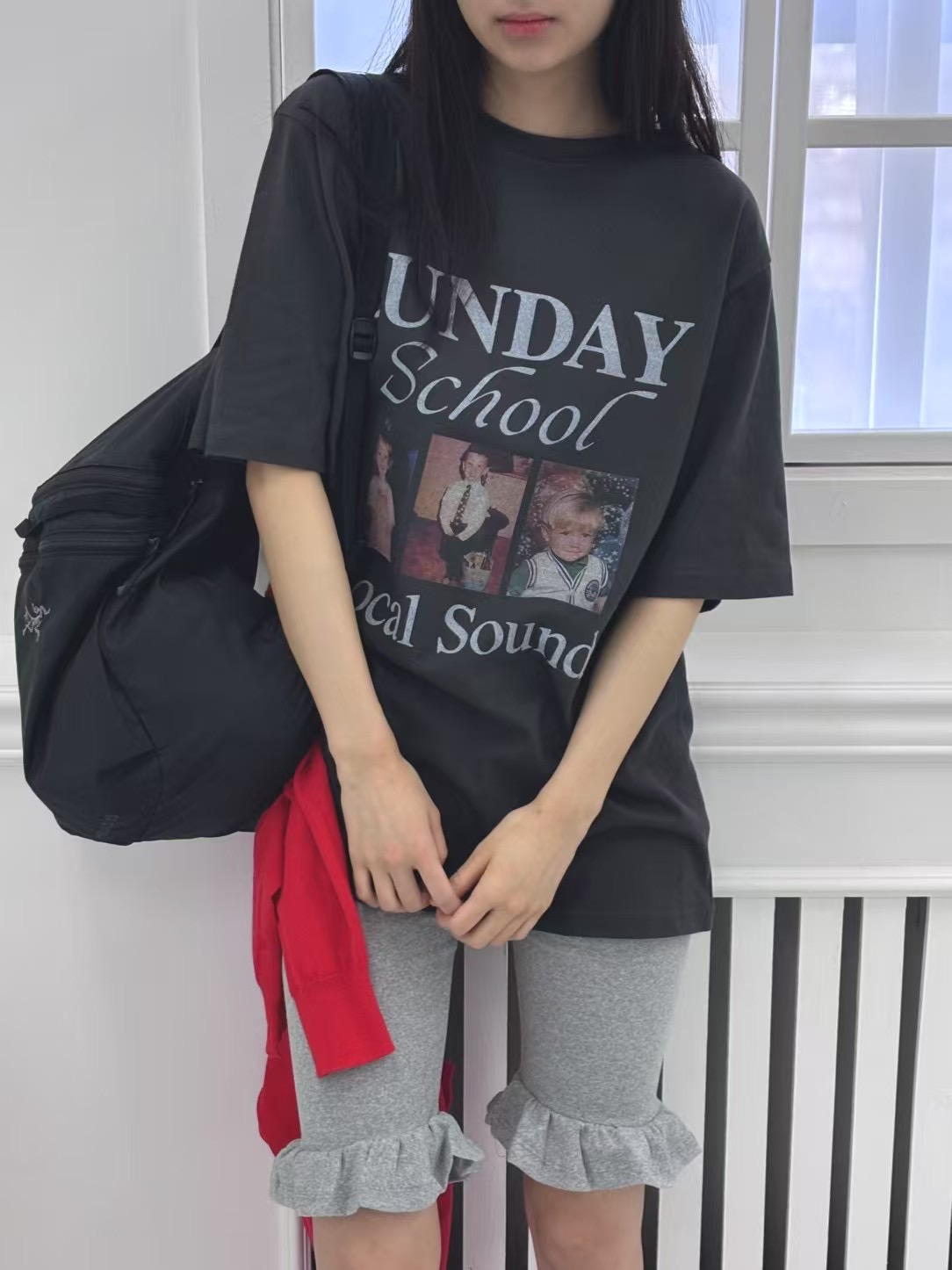 ONTHEMOOD韓國代購女士新款推薦25春夏人氣時尚熱賣職業T恤RIPPLET恤圖色3
