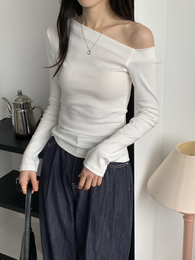 BOUND.A直郵韓國代購㊣女裝新款25春夏人氣熱賣時尚長袖T恤BOUND.A長袖T恤