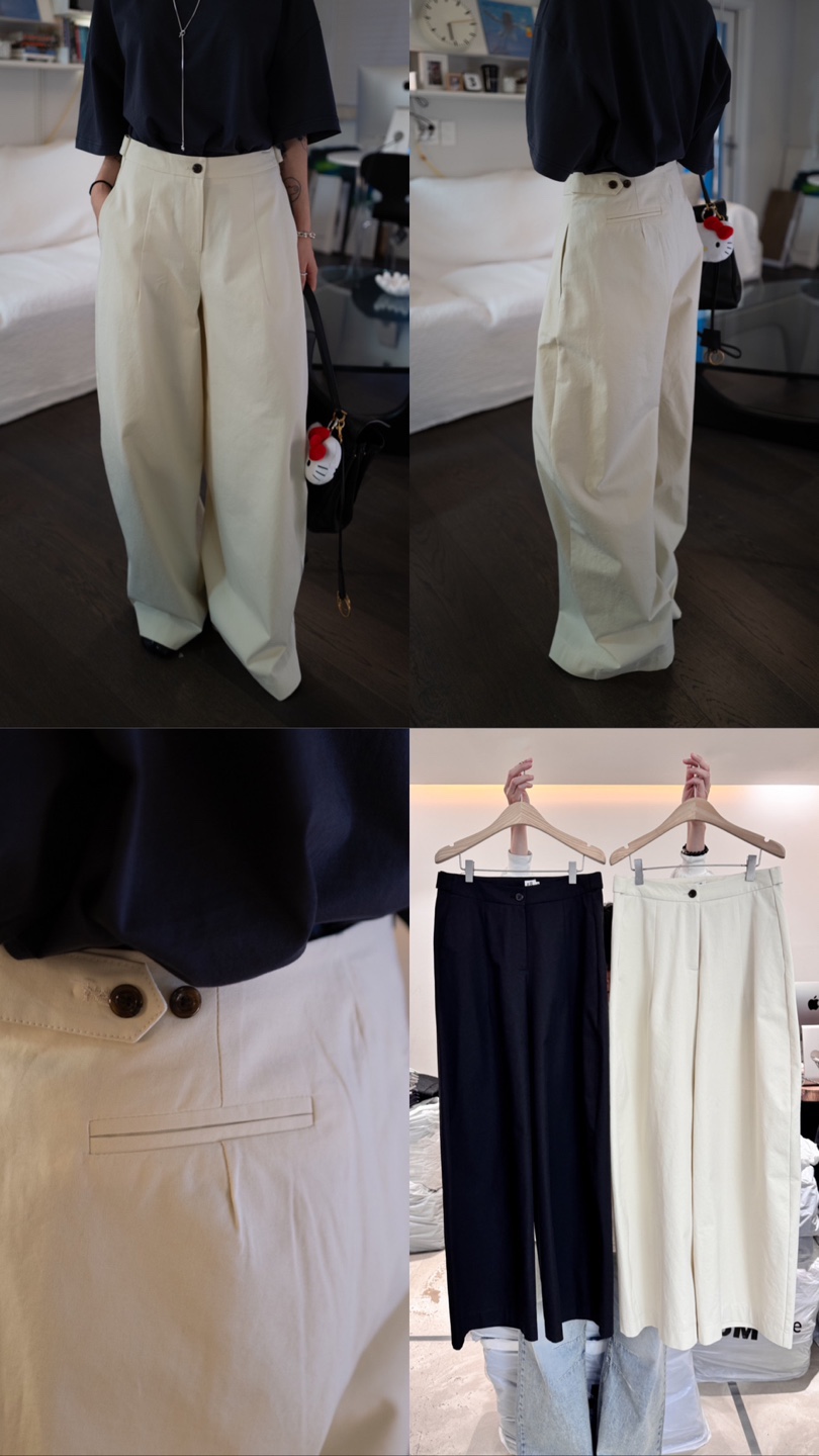FRIC韓國㊣直郵東大門代購女裝新品休閑推薦熱賣25春夏休閑褲FRIC休閑褲