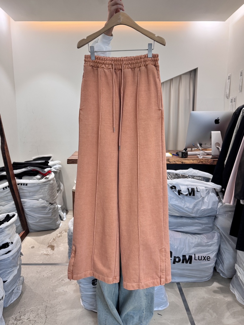 FRIC韓國直郵㊣東大門實拍女裝新品時尚25春夏熱賣休閑休閑褲FRIC休閑褲圖色2