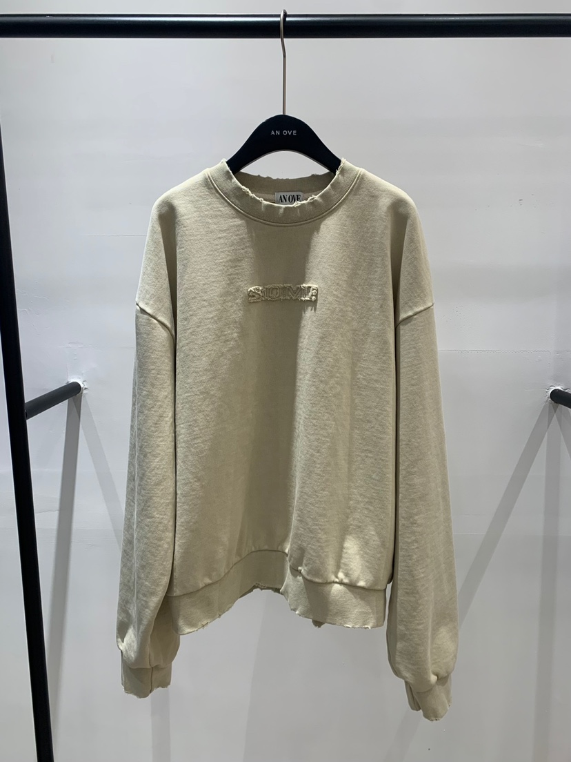 ANOVE韓國直郵㊣女裝新品人氣時尚推薦休閑熱賣25春夏職業衛衣ANOVE衛衣