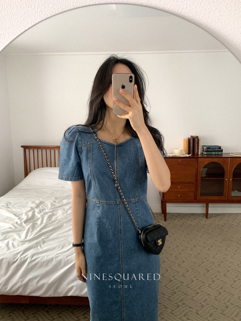 ROMAINE韓國㊣直郵東大門代購女裝新款休閑人氣推薦職業連衣裙ROMAINE連衣裙