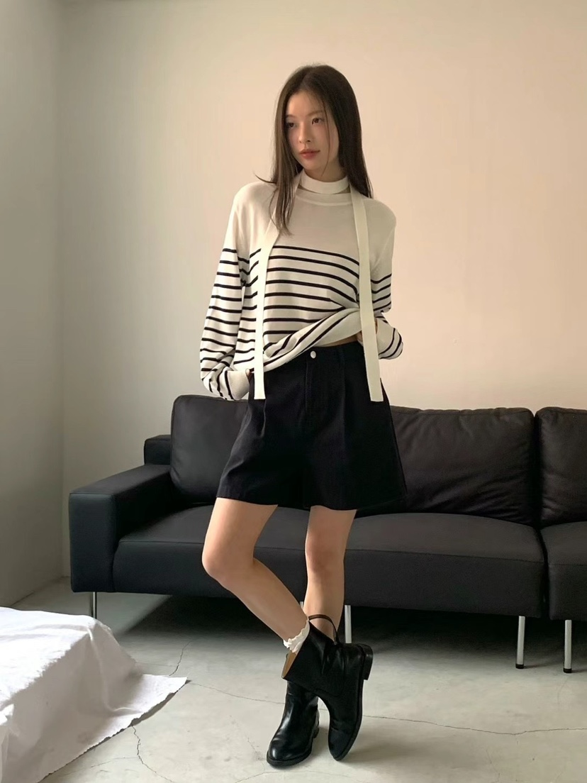 ANOU韓國㊣直郵東大門代購女裝新品熱賣推薦休閑職業人氣短褲ANOU短褲