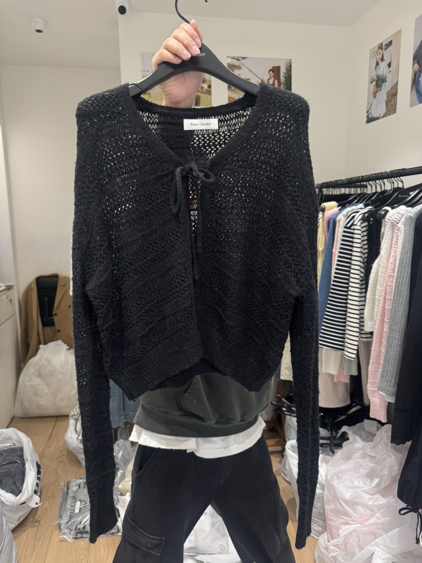 BIEN GARDER韓國直郵㊣東大門實拍女裝新款時尚針織衫馬海毛BIEN GARDER針織衫圖色2