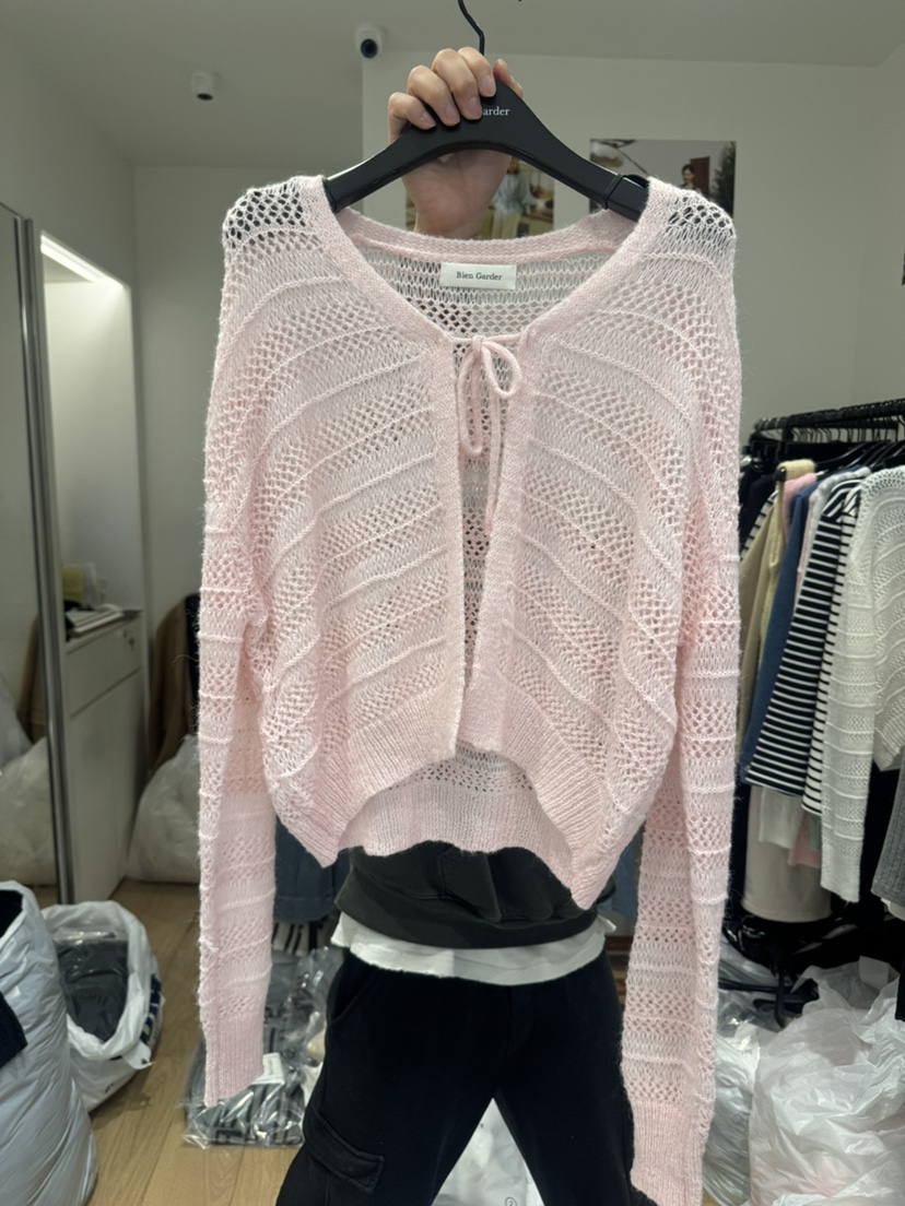 BIEN GARDER韓國直郵㊣東大門實拍女裝新款時尚針織衫馬海毛BIEN GARDER針織衫圖色3