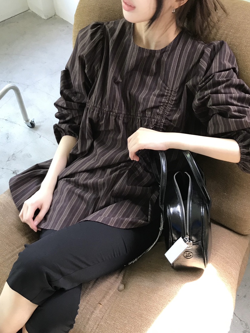 ESCHER韓國㊣直郵東大門代購女裝新款25春夏人氣襯衫蕾絲衫ESCHER襯衫/蕾絲衫