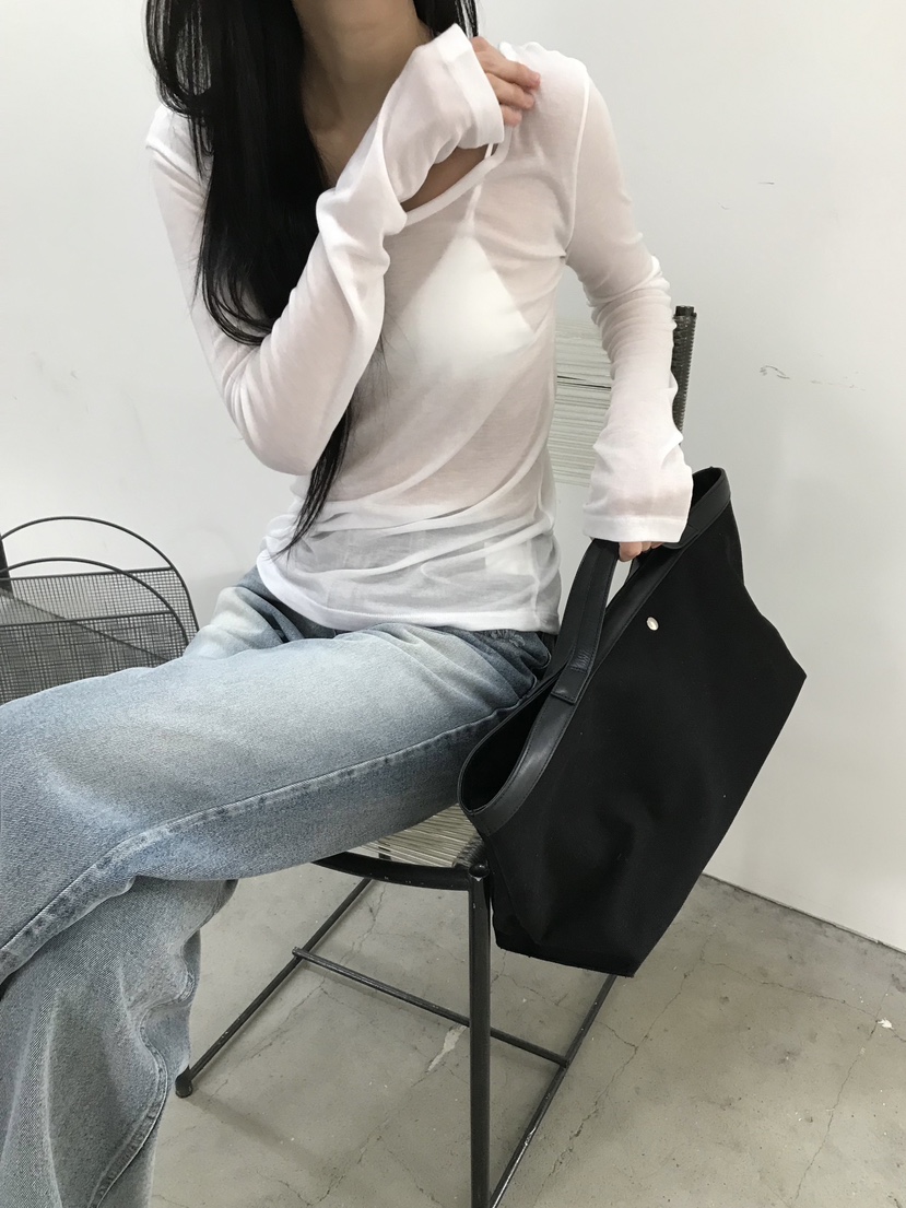 ESCHER直郵韓國代購㊣女裝新款熱賣人氣時尚25春夏休閑長袖T恤ESCHER長袖T恤