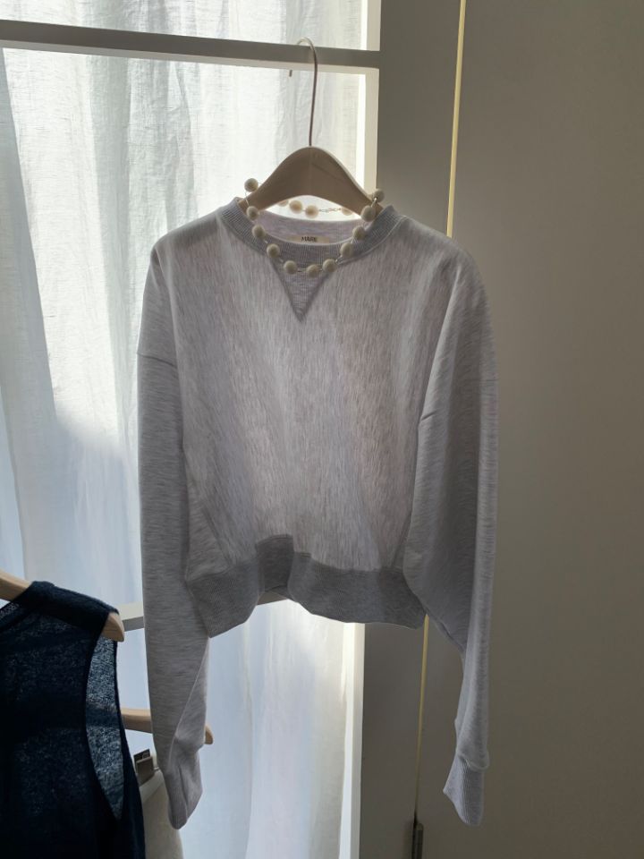 MARE韓國㊣直郵東大門代購女裝新款25春夏推薦職業休閑衛衣MARE衛衣圖色2