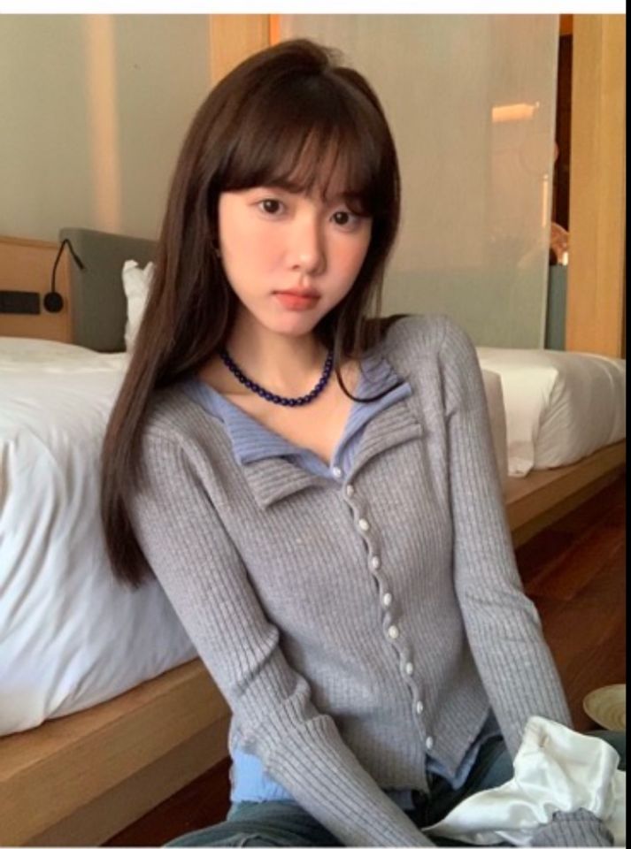 STAY HERE韓國直郵㊣女裝新款職業熱賣人氣推薦25春夏針織衫STAY HERE針織衫