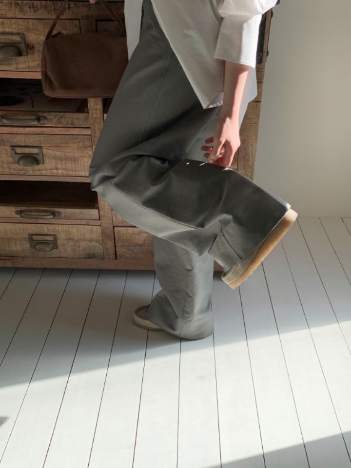 MARE直郵韓國代購㊣女裝新品25春夏休閑熱賣時尚推薦休閑褲絨MARE休閑褲