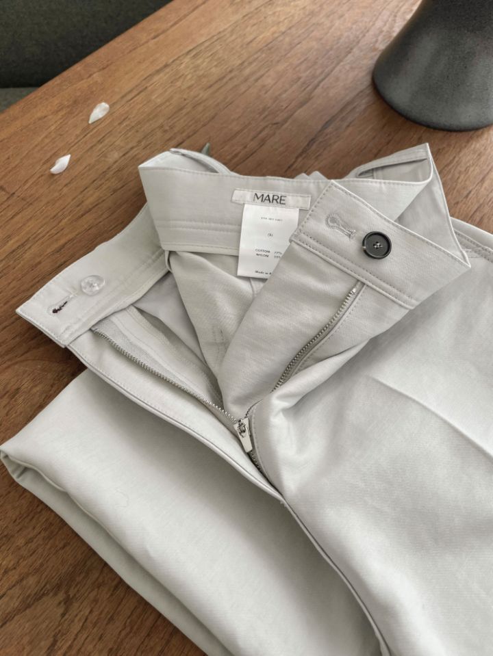 MARE直郵韓國代購㊣女裝新品25春夏休閑熱賣時尚推薦休閑褲絨MARE休閑褲