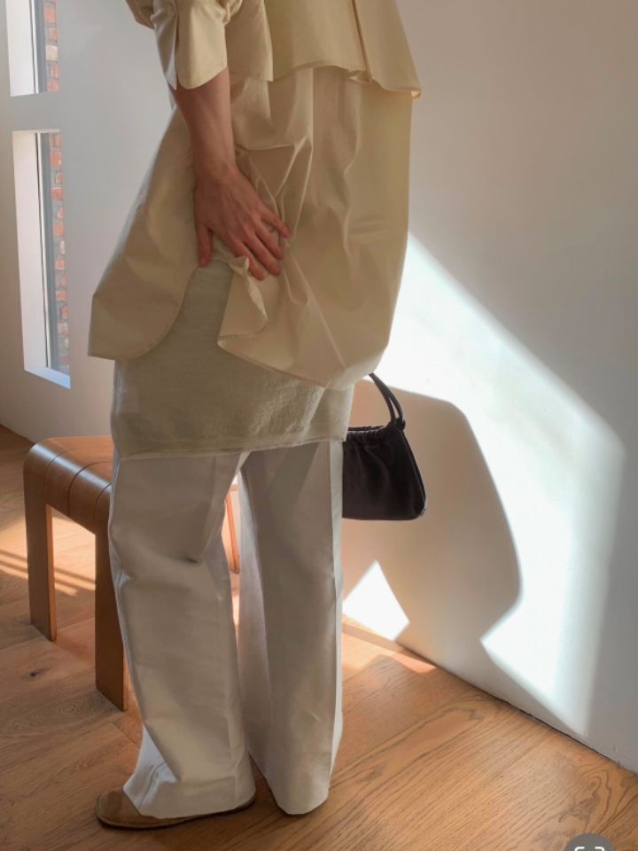 MARE直郵韓國代購㊣女裝新品25春夏休閑熱賣時尚推薦休閑褲絨MARE休閑褲