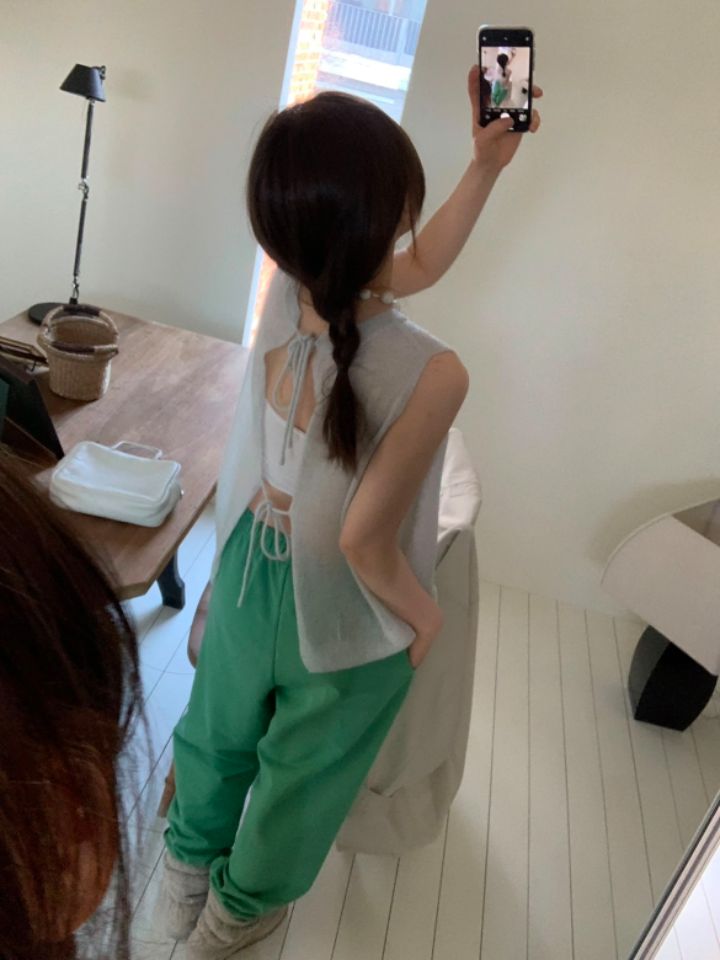 MARE韓國直郵㊣女裝新品職業推薦時尚熱賣25春夏人氣休閑馬甲MARE馬甲