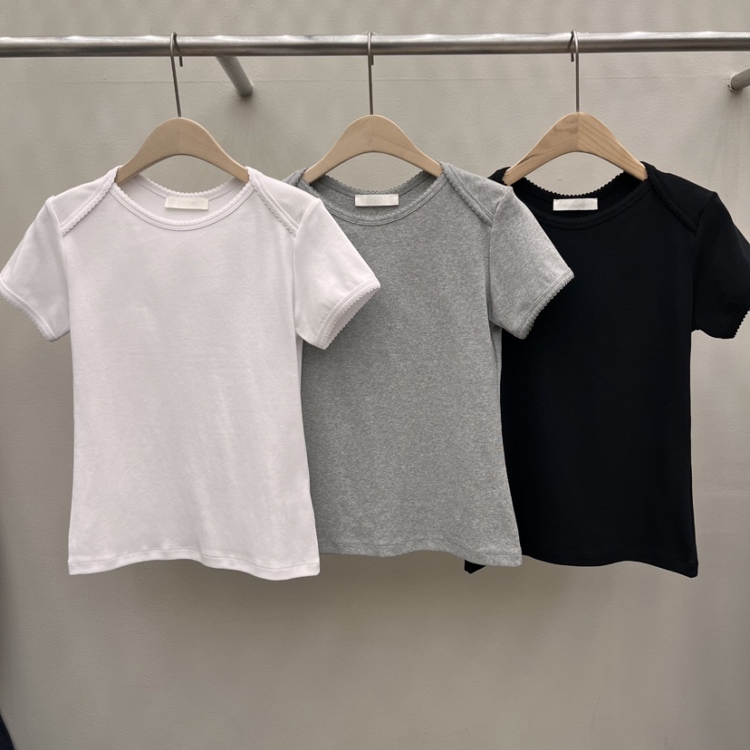 EOOB/LAMEREI韓國直郵㊣東大門實拍女裝新品推薦職業休閑T恤EOOB/LAMEREIT恤