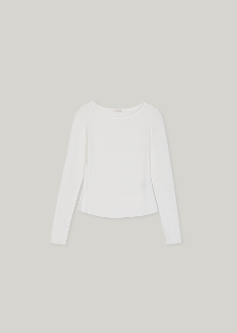 FOREST韓國直郵㊣東大門實拍女裝新品25春夏人氣職業長袖T恤FOREST長袖T恤圖色2