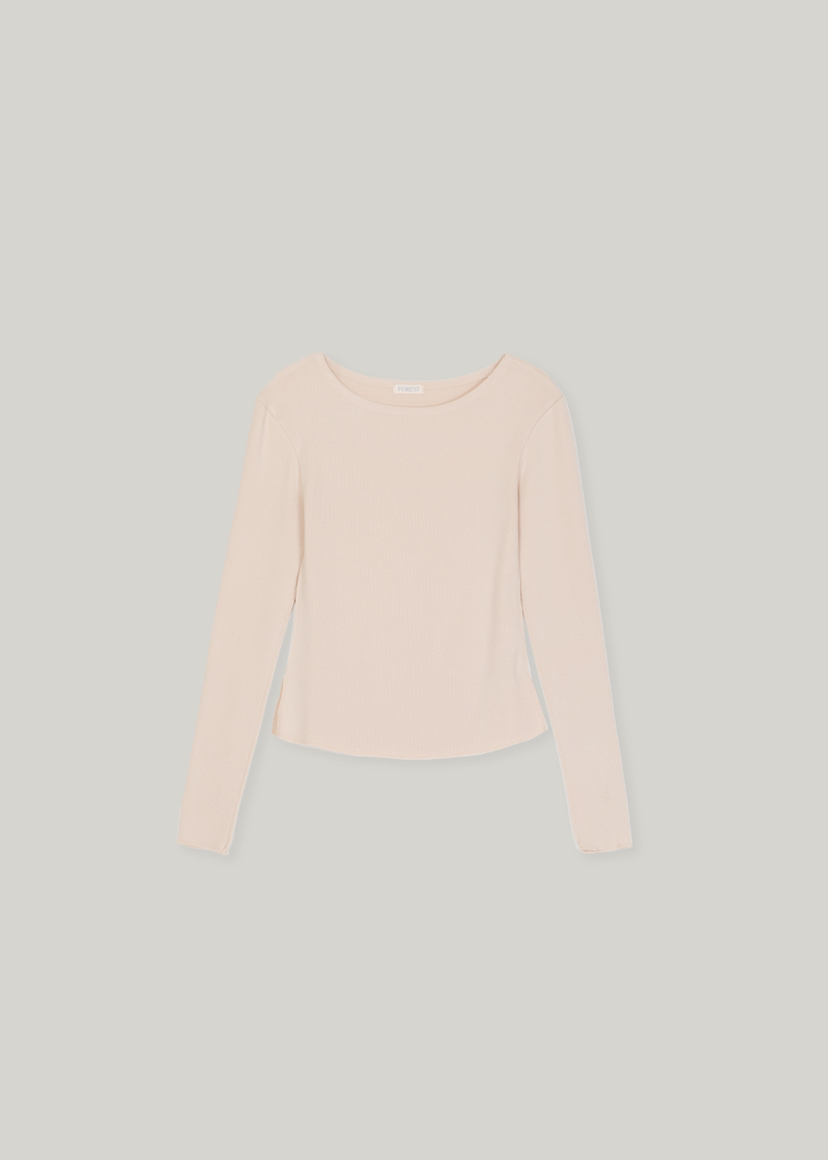 FOREST韓國直郵㊣東大門實拍女裝新品25春夏人氣職業長袖T恤FOREST長袖T恤圖色3